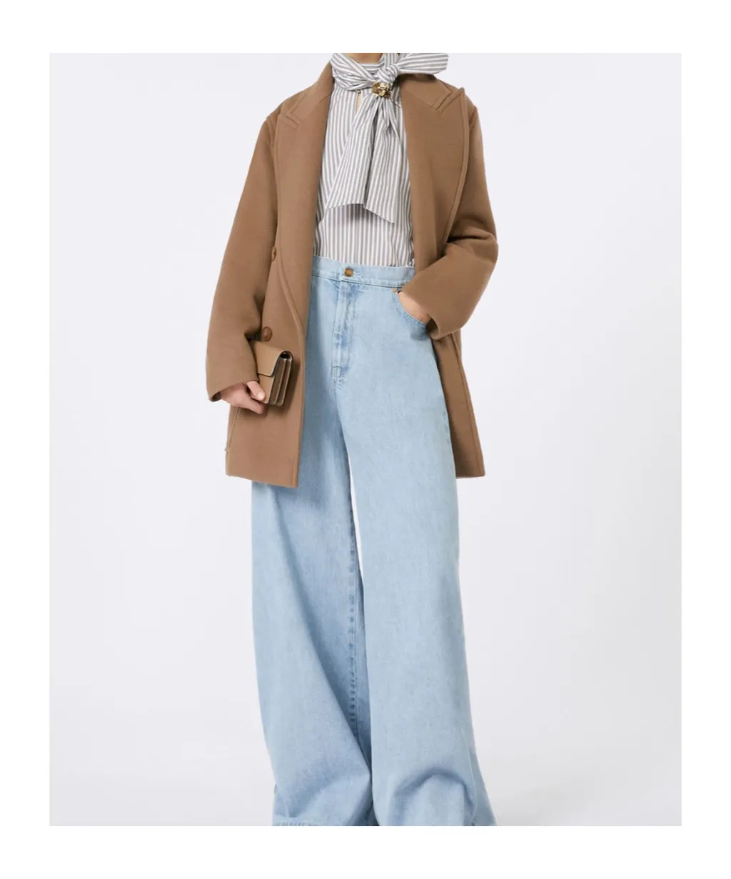 Wool And Cashmere Cloth Heavy Jacket