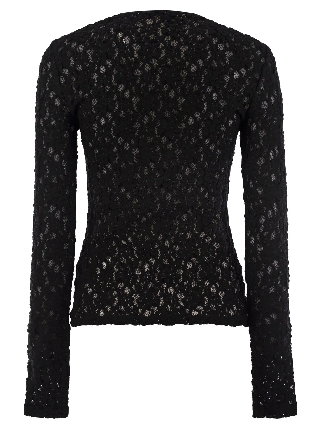 Gennaio Lace Jersey Knit Top