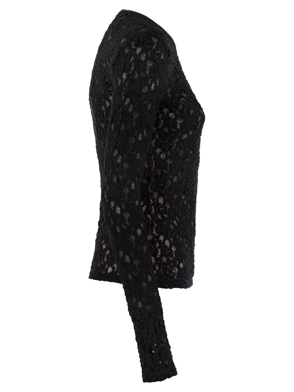 Gennaio Lace Jersey Knit Top