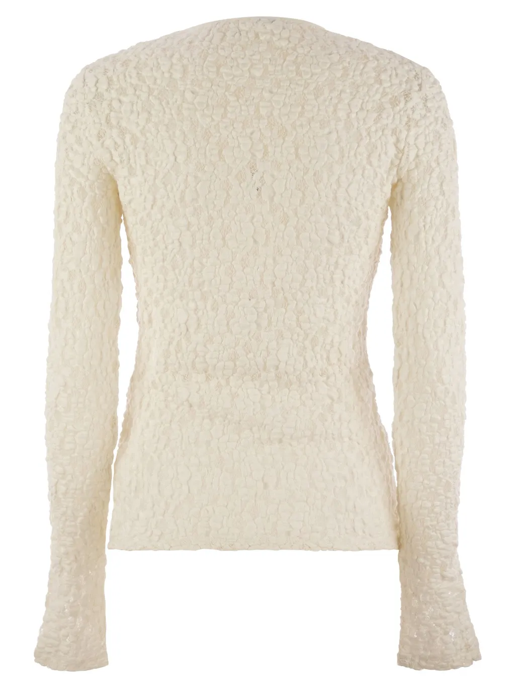 Gennaio Lace Jersey Knit Top
