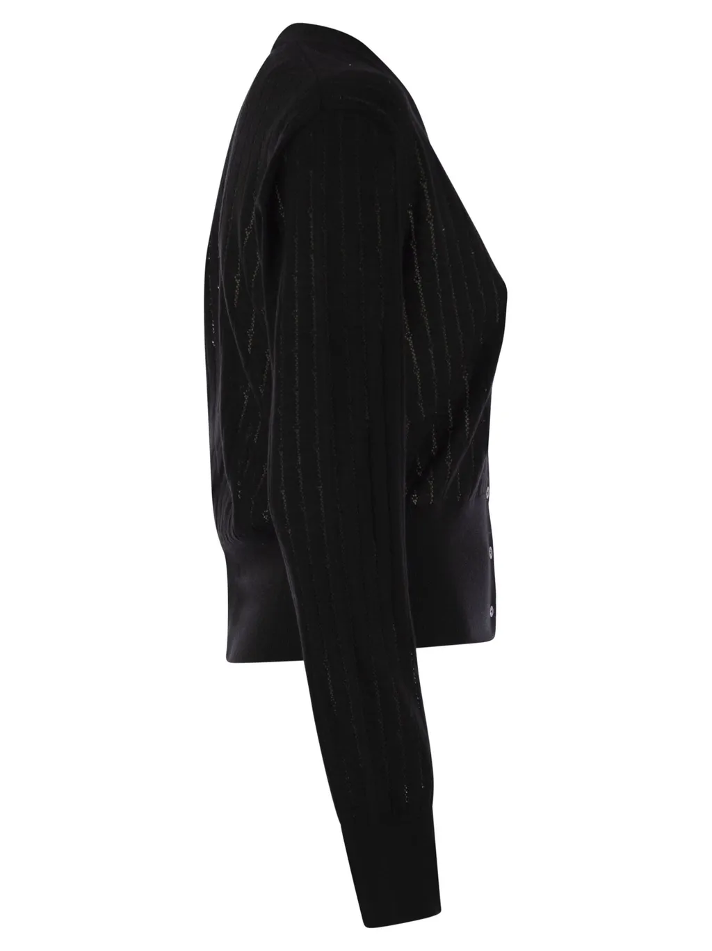 Studio Sequin Embellished Knit Cardigan