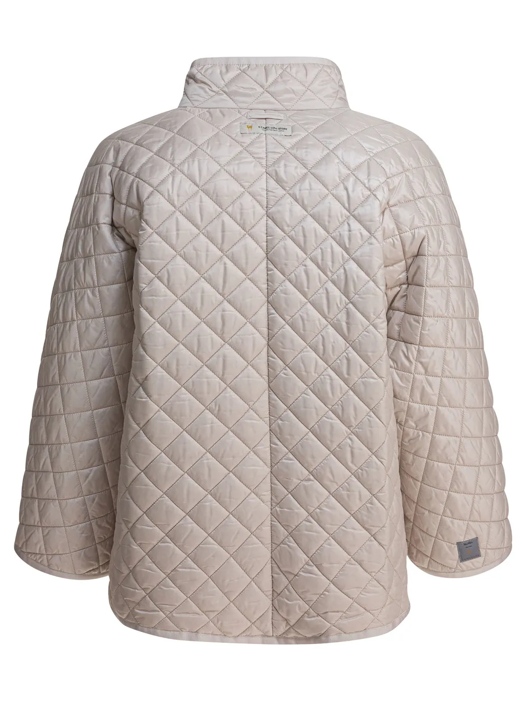 High Collar Long Sleeve Cotton Coat