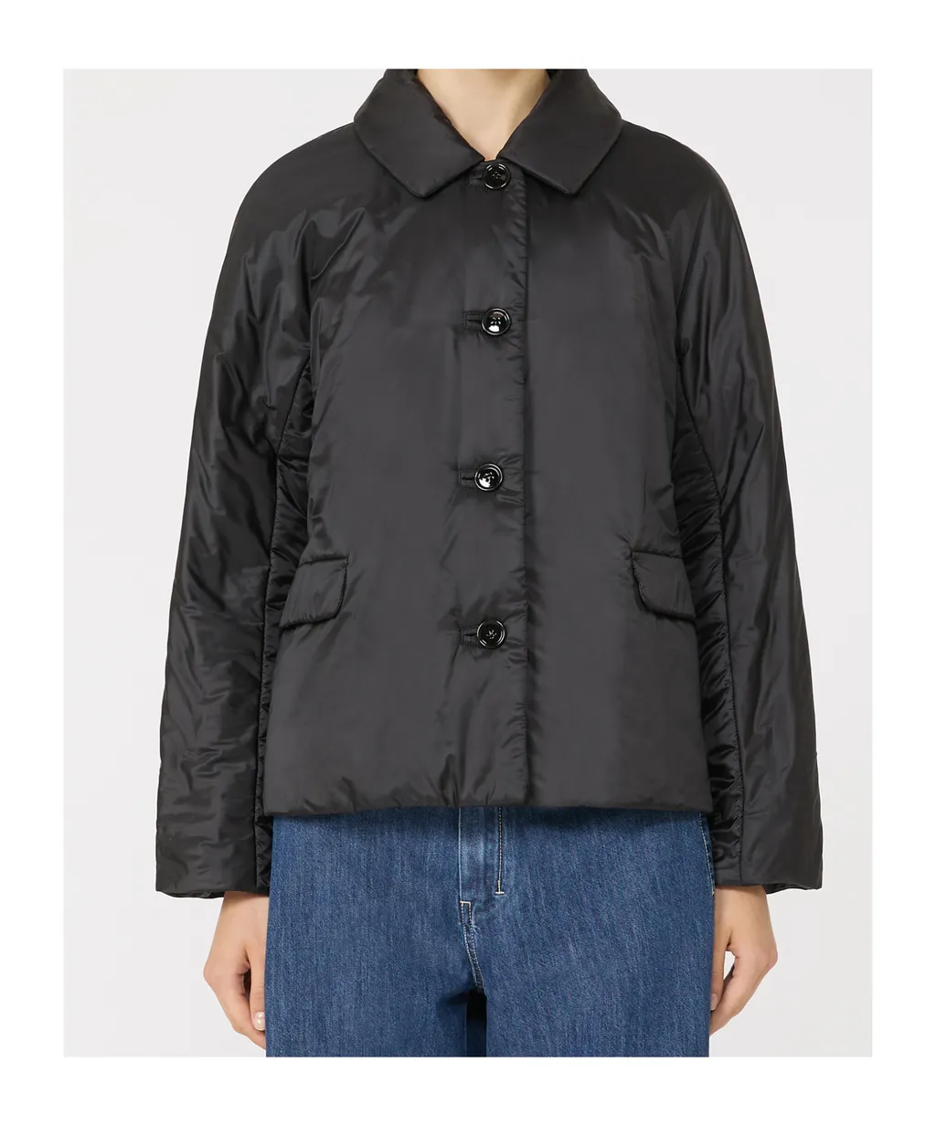 The Cube Greens Button-Up Padded Jacket