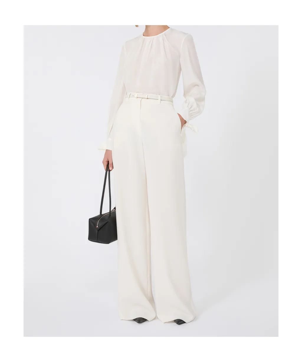 Silk Crepe De Chine Blouse