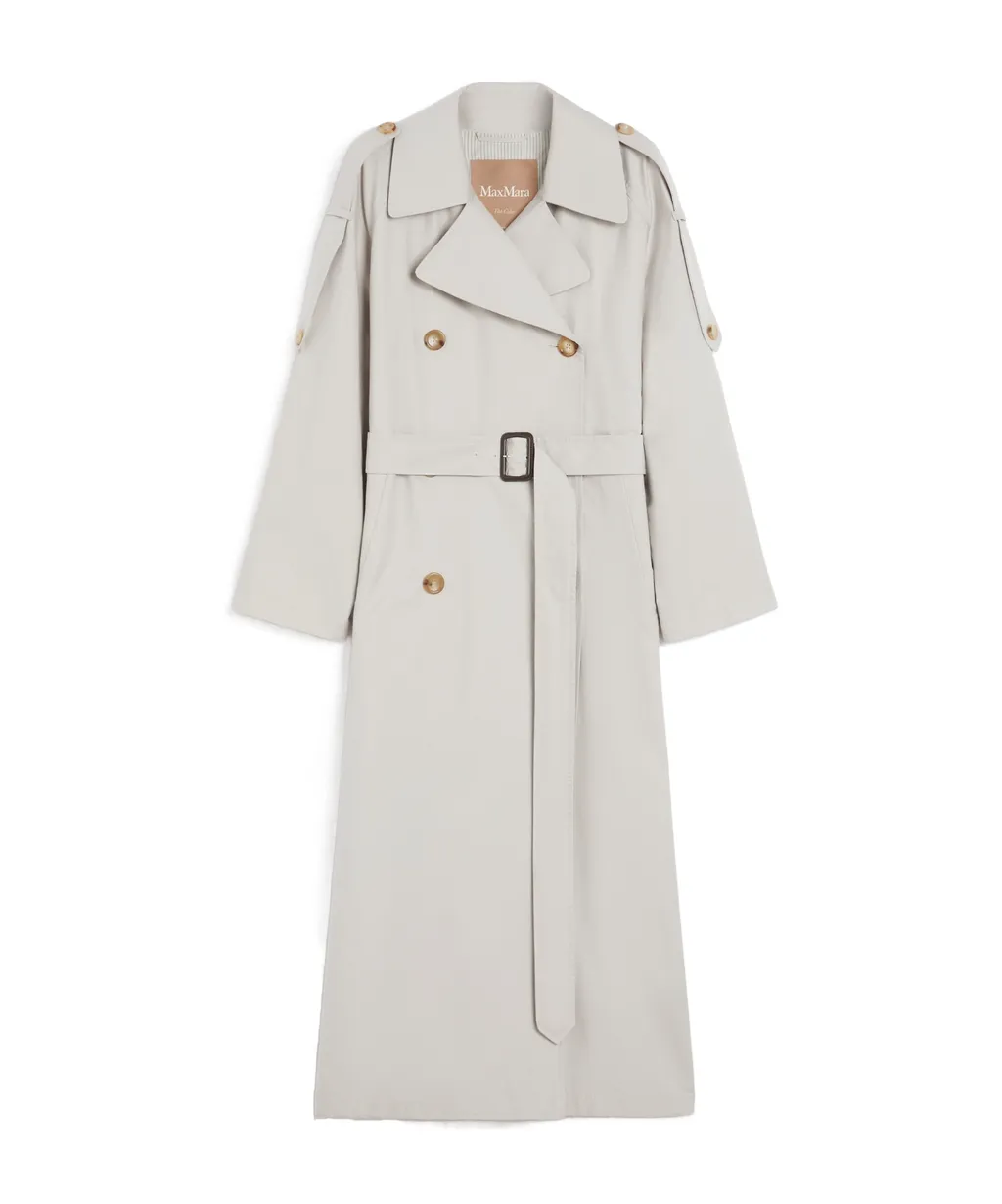 The Cube Double-Breasted Belted Coat
