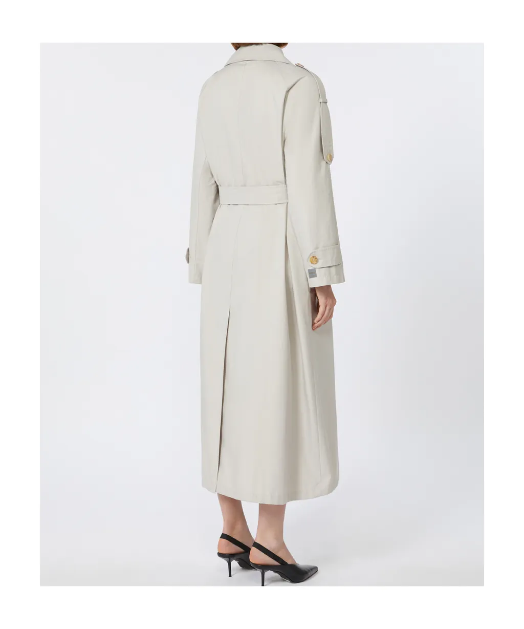 The Cube Double-Breasted Belted Coat