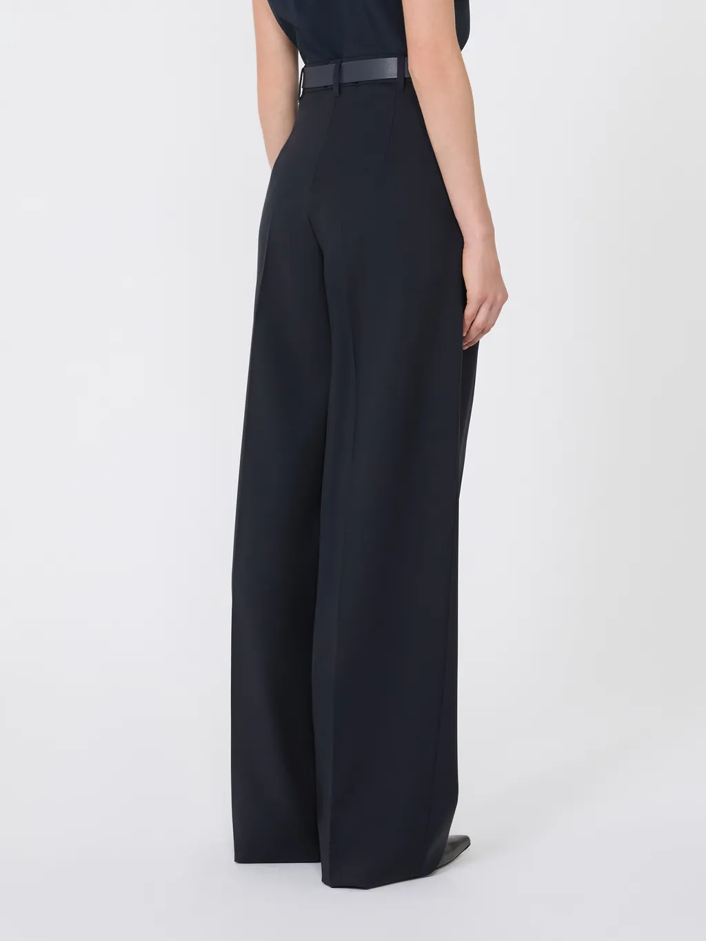 Bergamo Belted Pleated Trousers