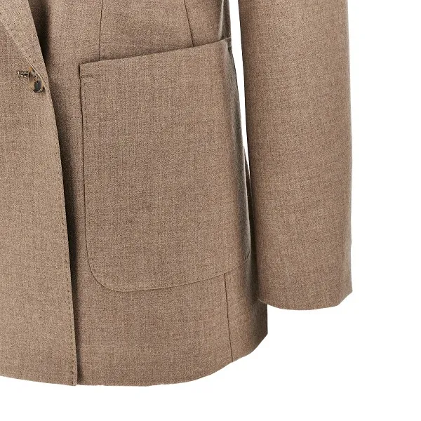 Double-Breasted Tailored Blazer