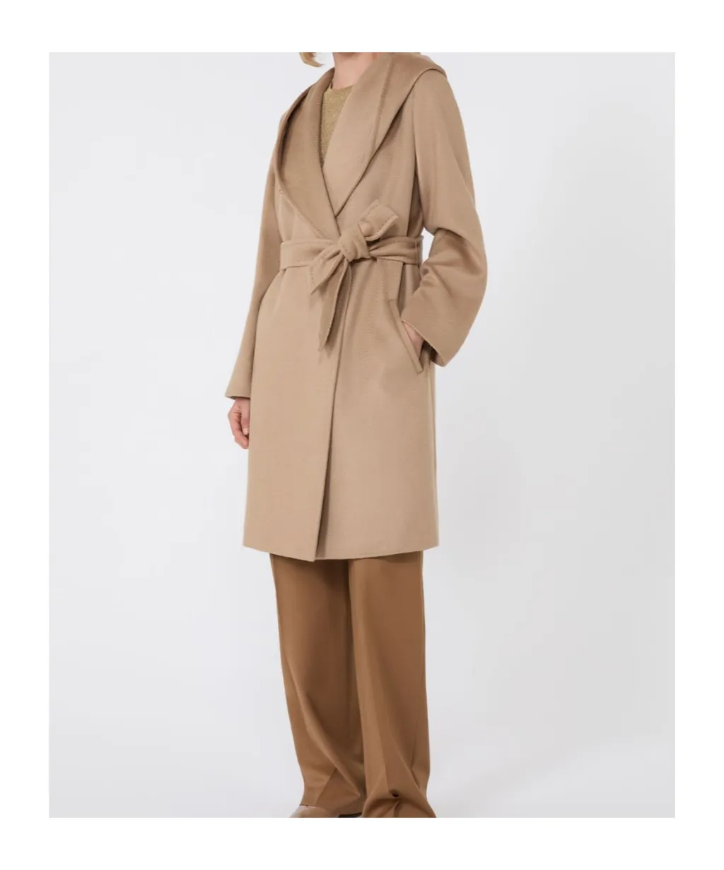 Studio Newmang Belted Hooded Coat