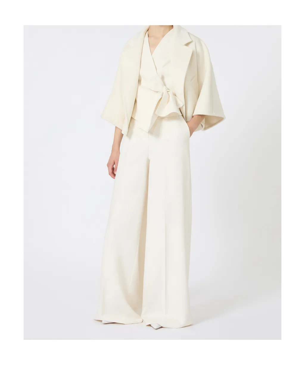 Wool And Cashmere Cropped Jacket