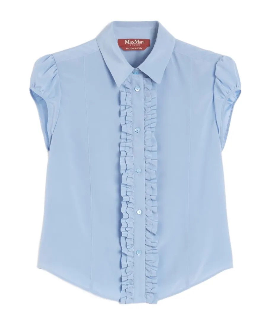 Washed Silk Shirt