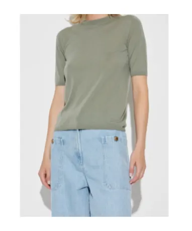 Gerico Short-Sleeve Knitted Jumper