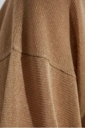 Relaxed-Fit Cotton And Viscose Sweater