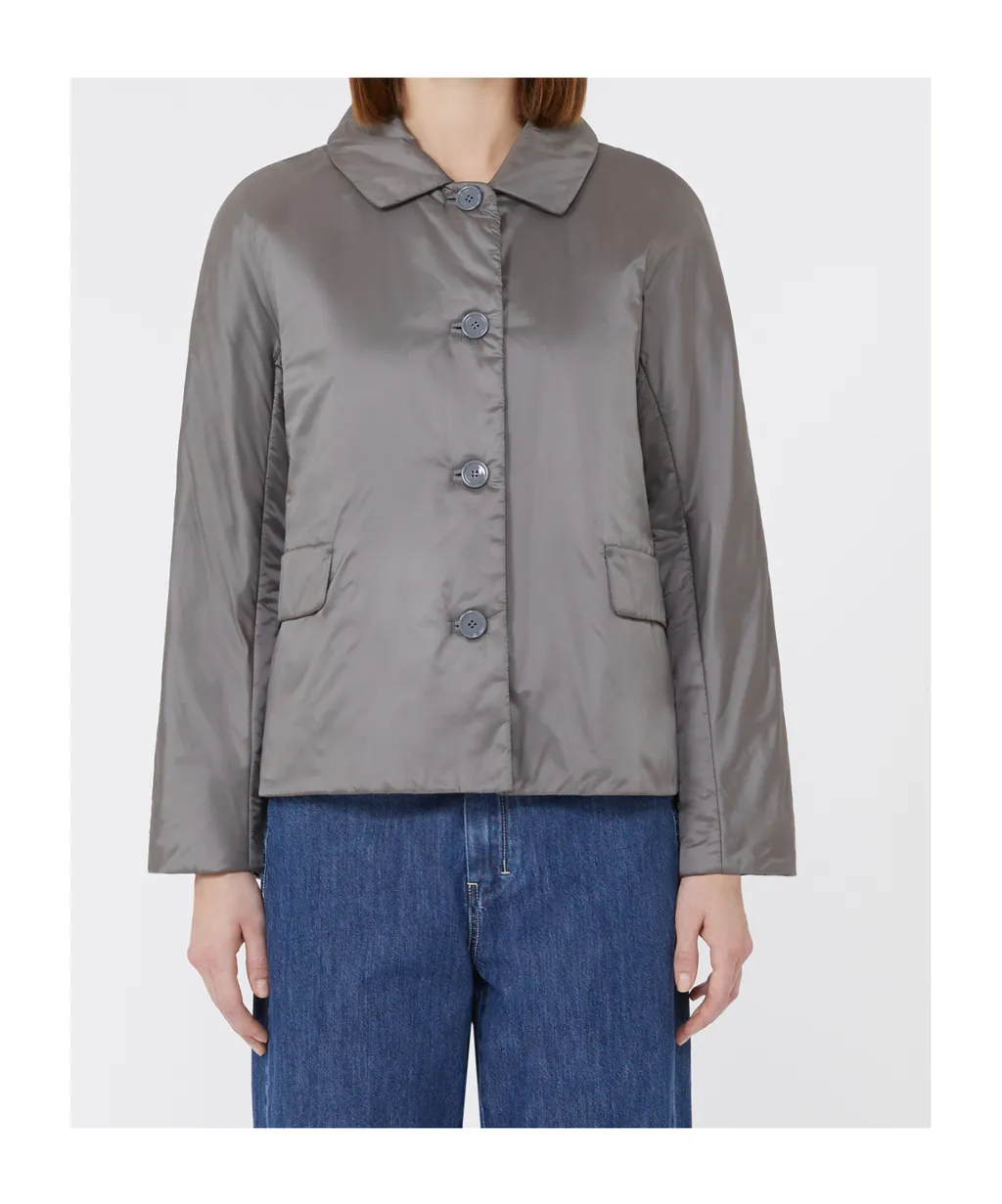 The Cube Greens Button-Up Padded Jacket