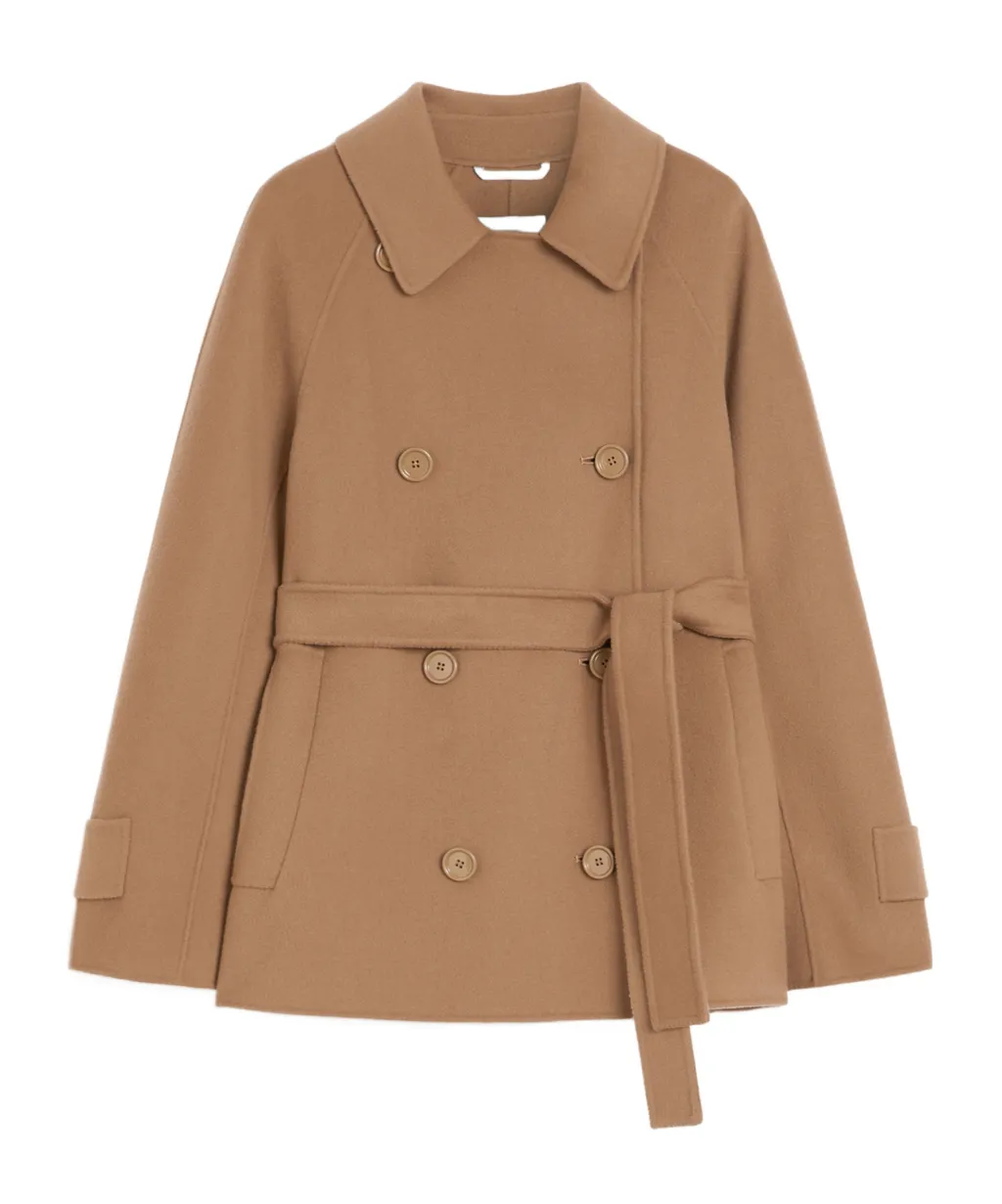 Louis Double-Breasted Belted Jacket