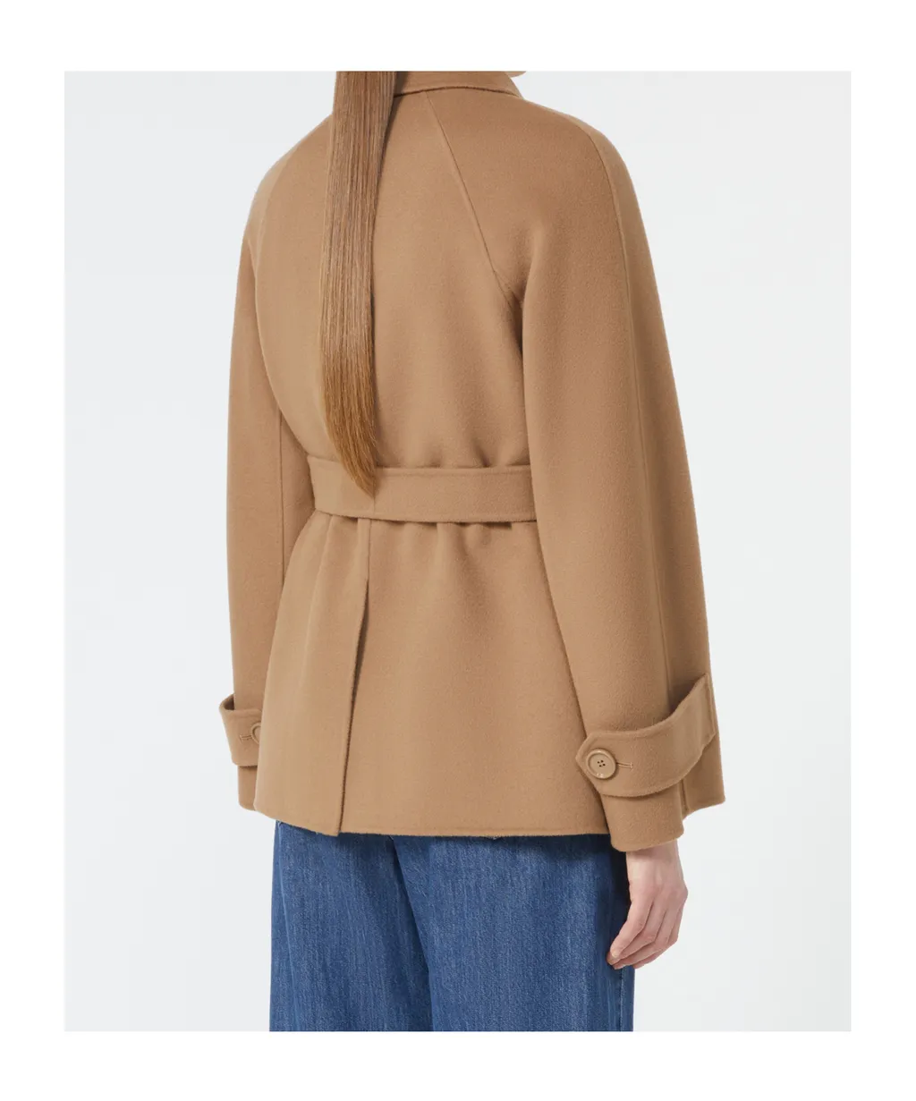 Louis Double-Breasted Belted Jacket