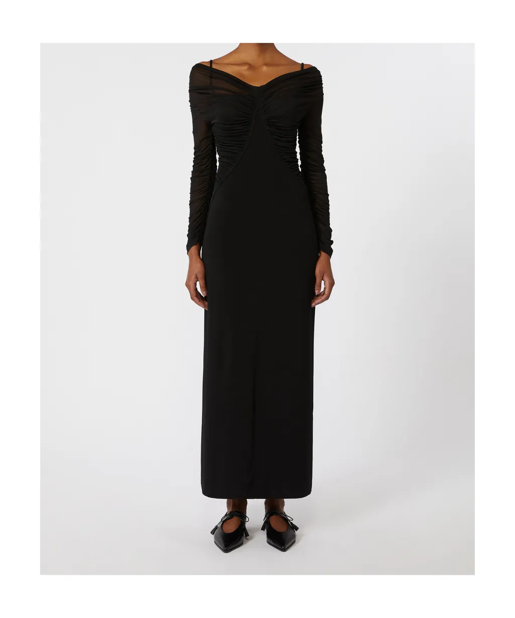 Long Flowing Jersey Dress