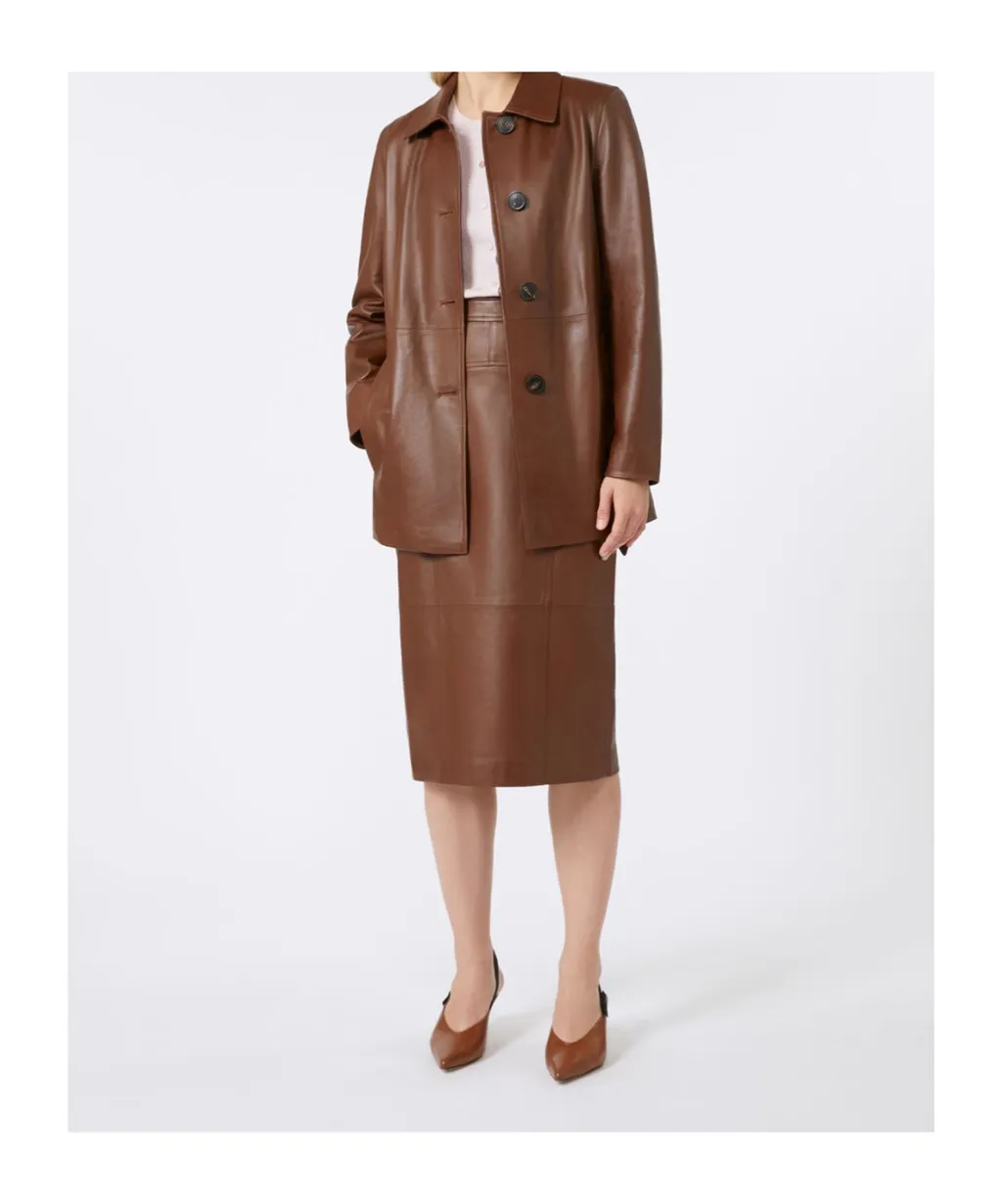 Studio Button-Up Belted Jacket