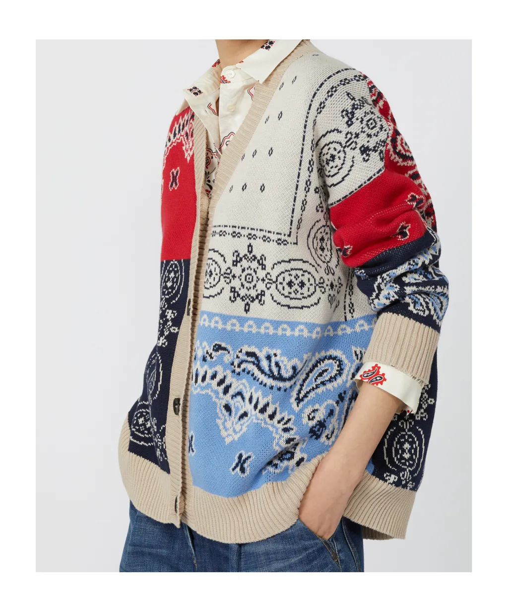 Weekend Oversized Jacquard Cardigan