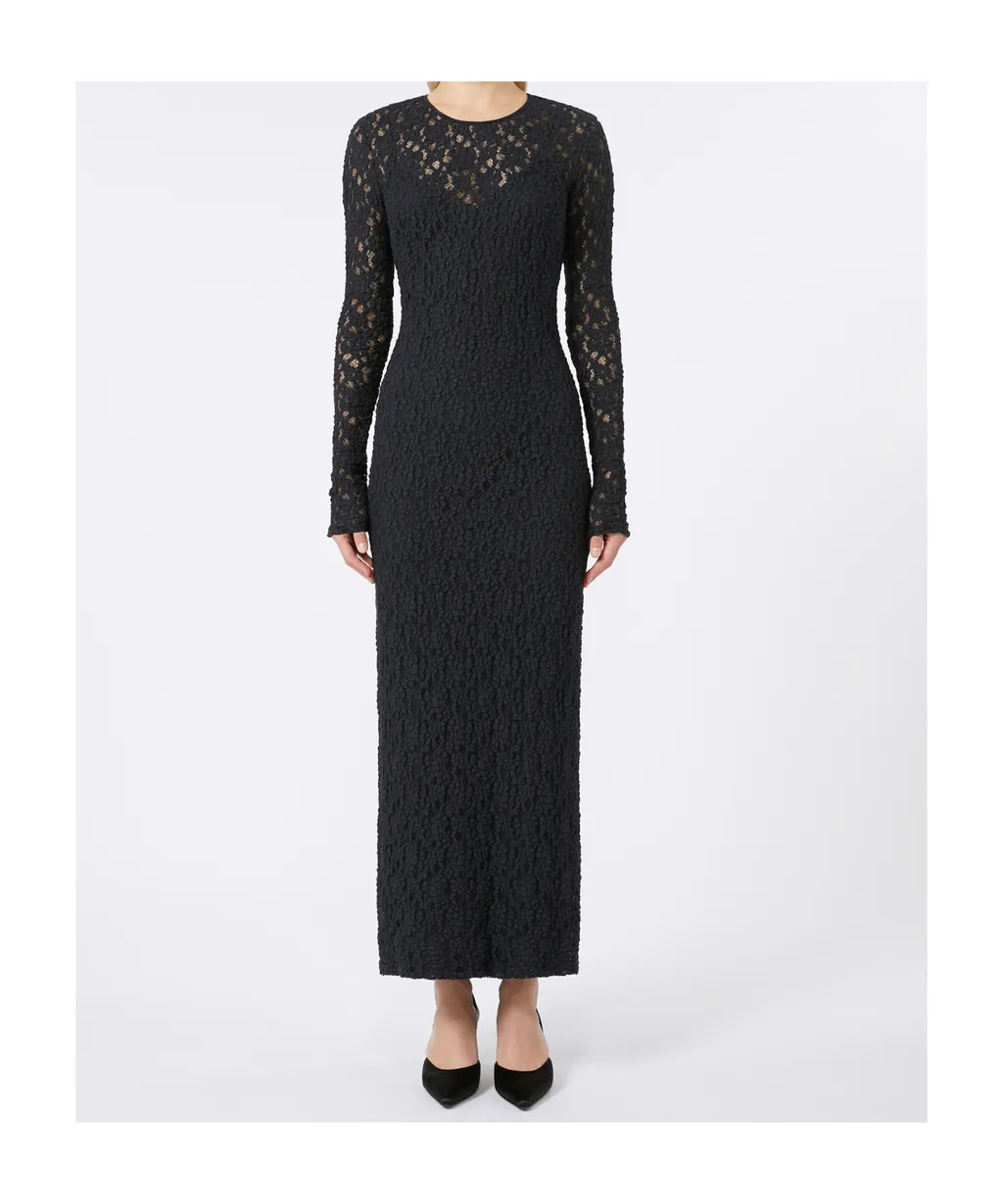 Sarta Lace Crewneck Dress