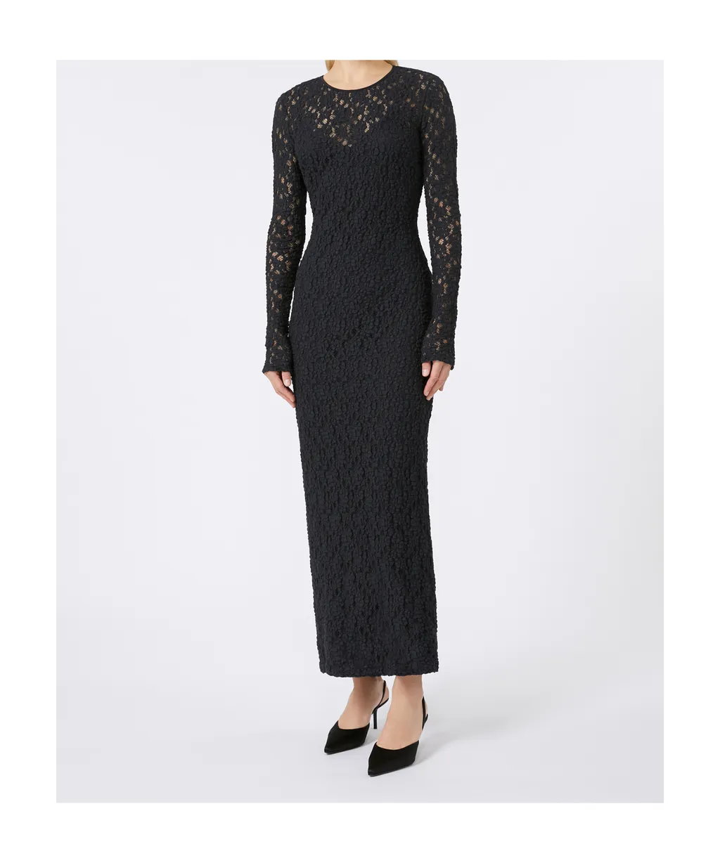 Sarta Lace Crewneck Dress