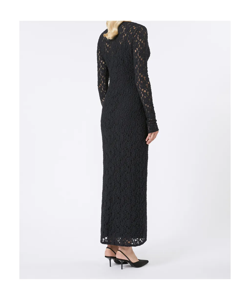 Sarta Lace Crewneck Dress