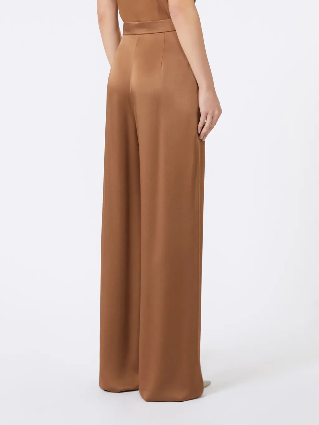 High Rise Wide Leg Trousers