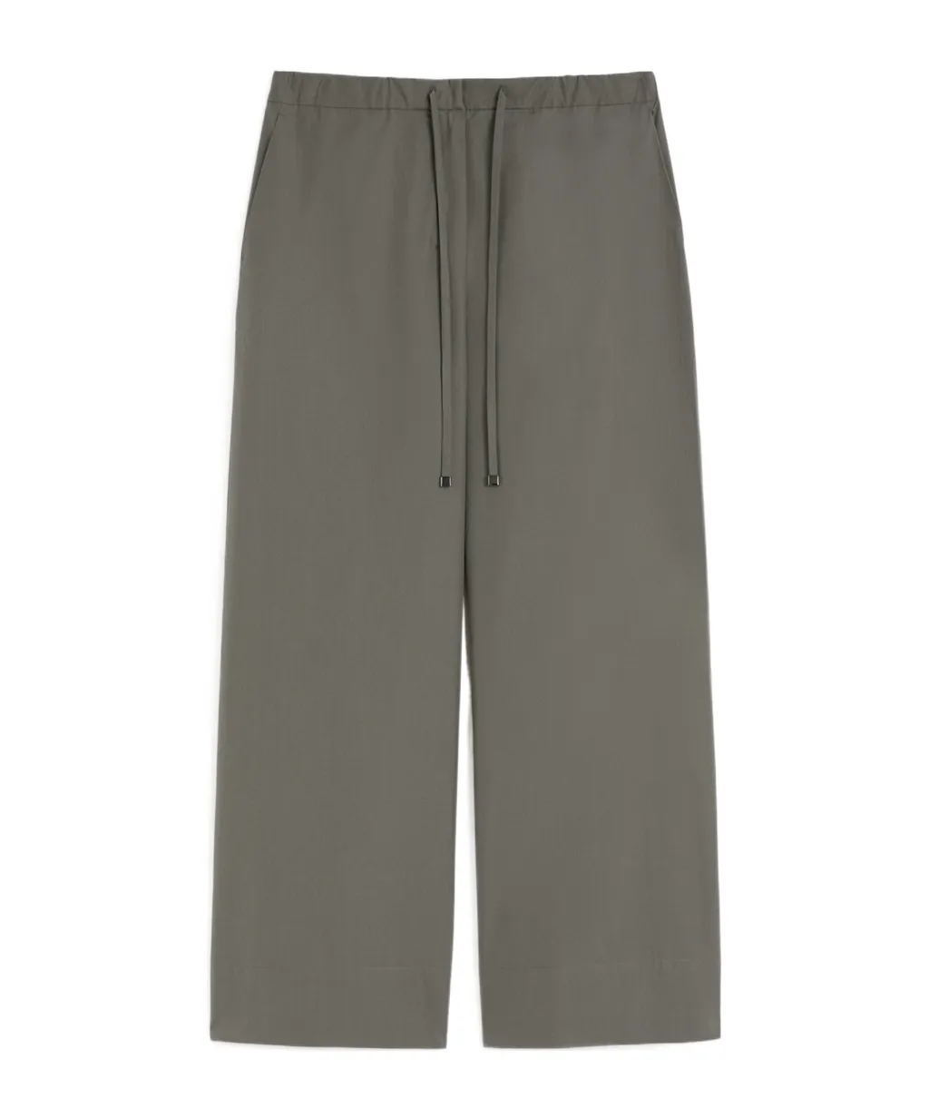 Cotton Drawstring Trousers