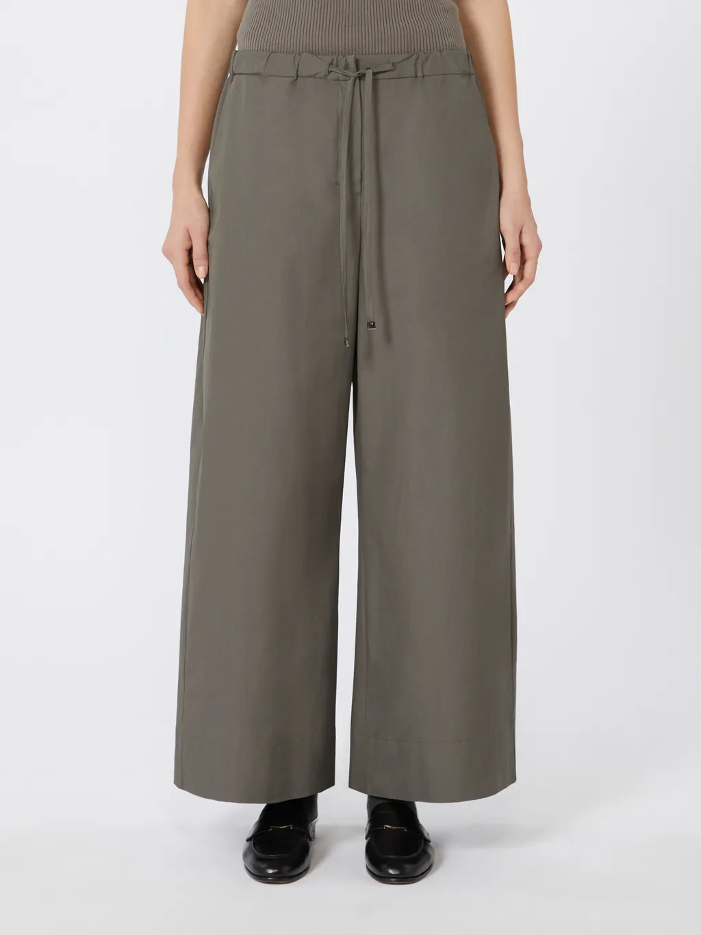 Cotton Drawstring Trousers