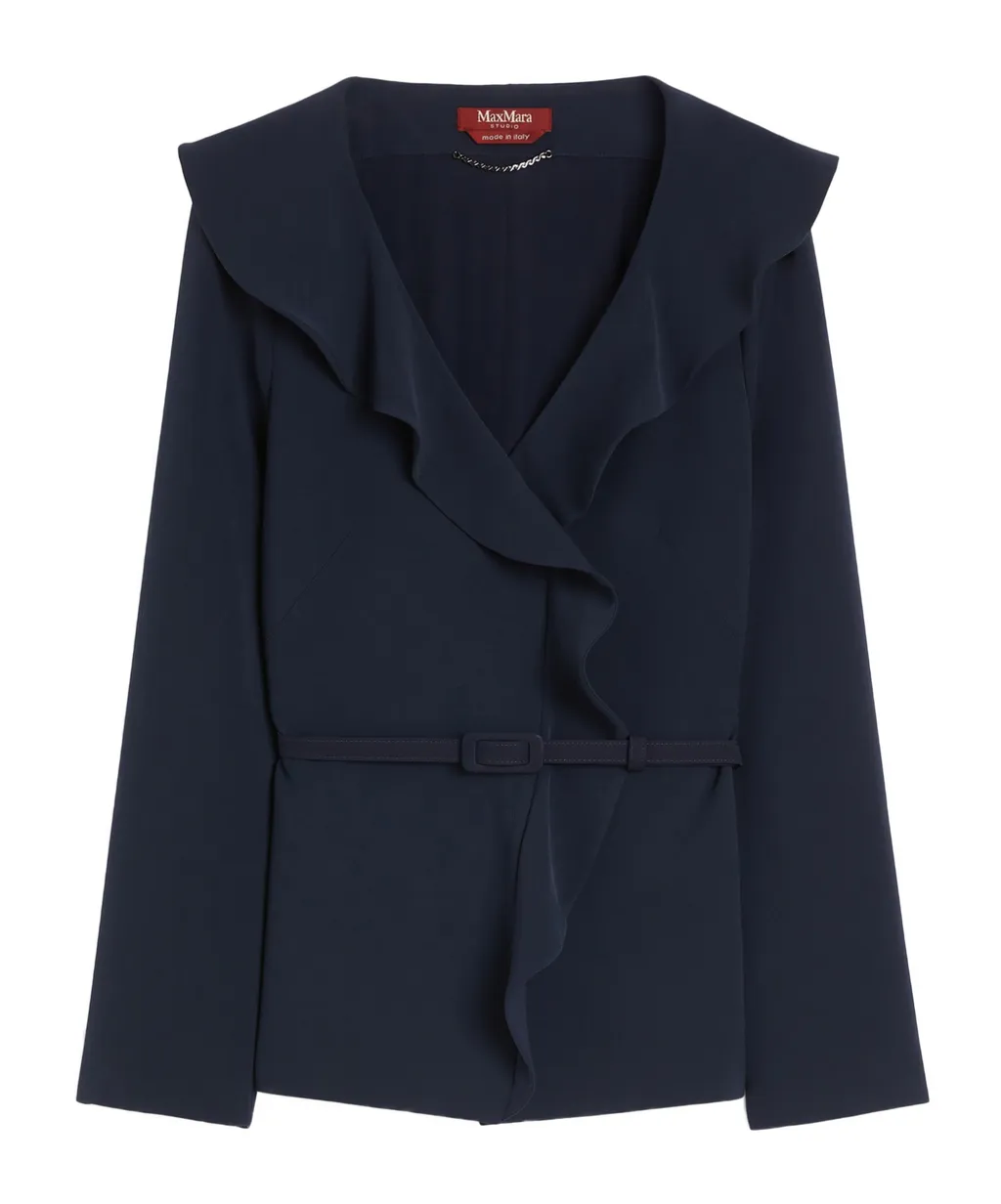Cady Jacket With Ruffle