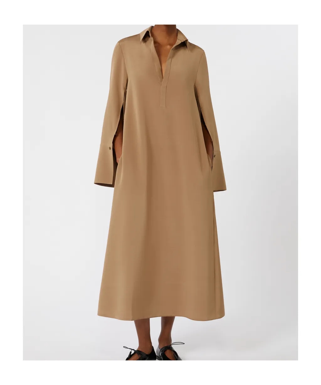 Silk CrÊPe De Chine Dress