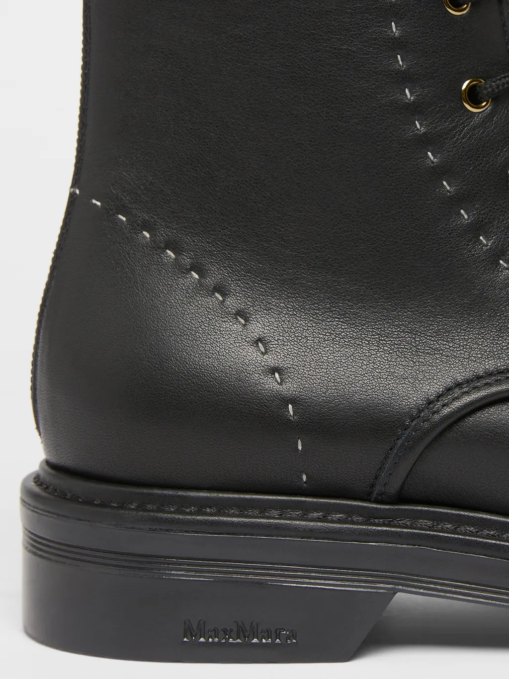 Leather Combat Boots