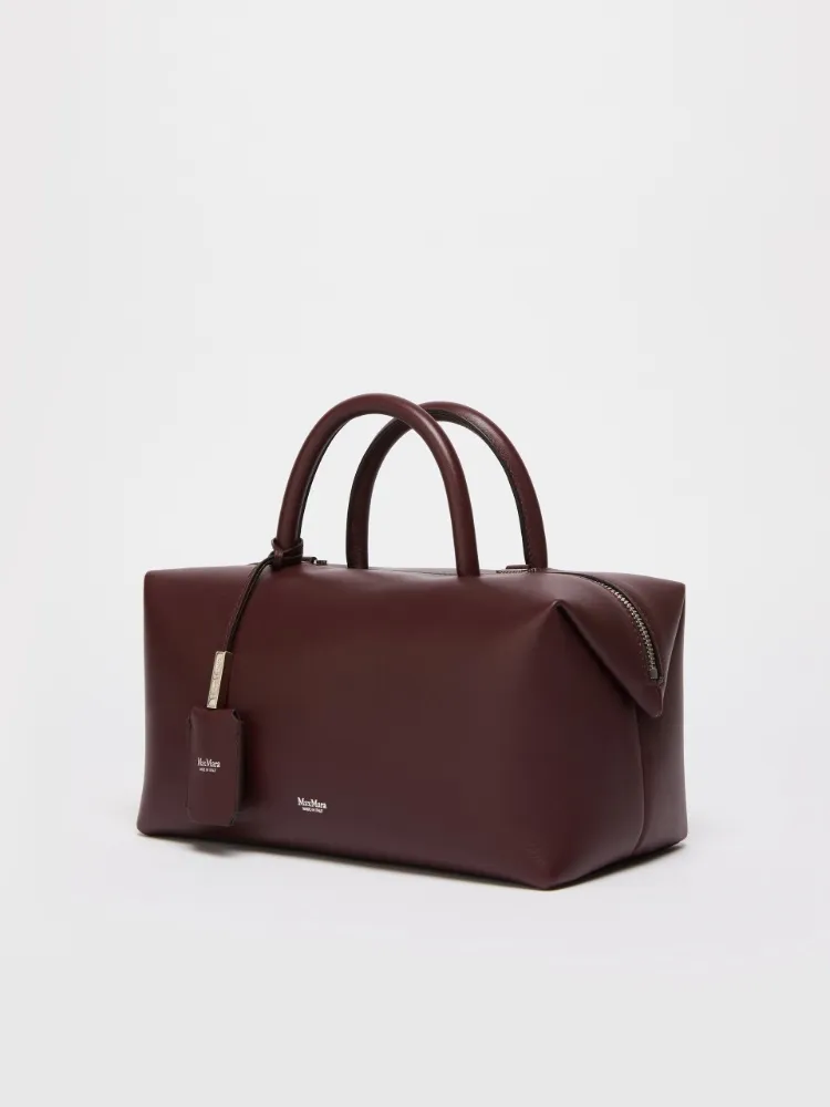 Holdallm Logo Stamp Zip-Up Tote Bag