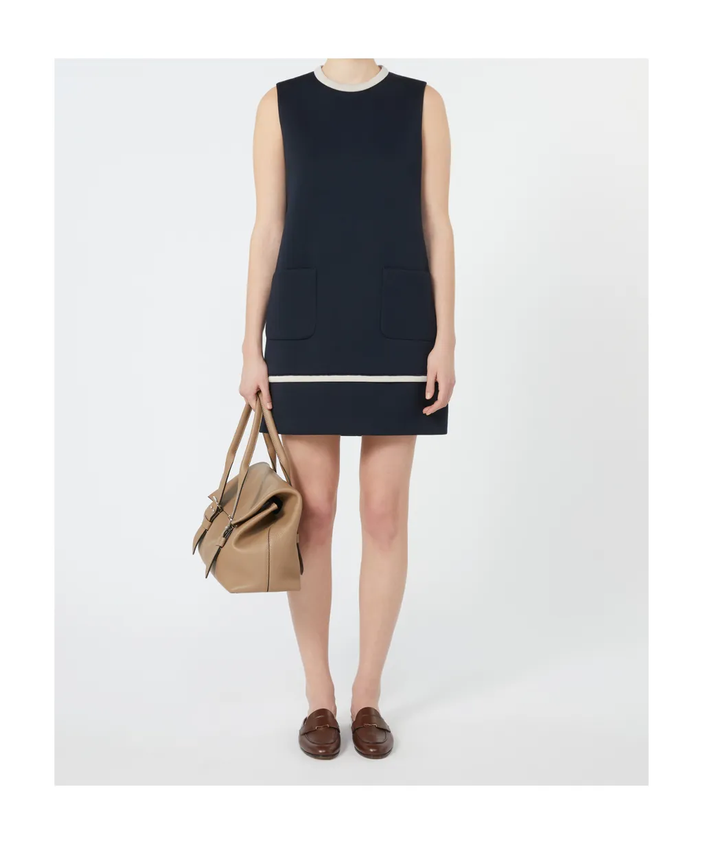 Crewneck Sleeveless Dress