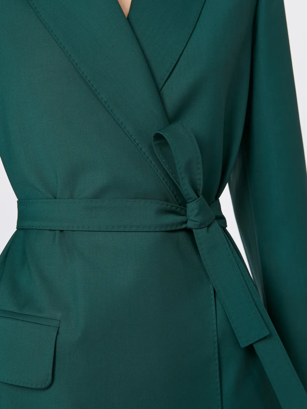 Talento Tied Long-Sleeved Jacket