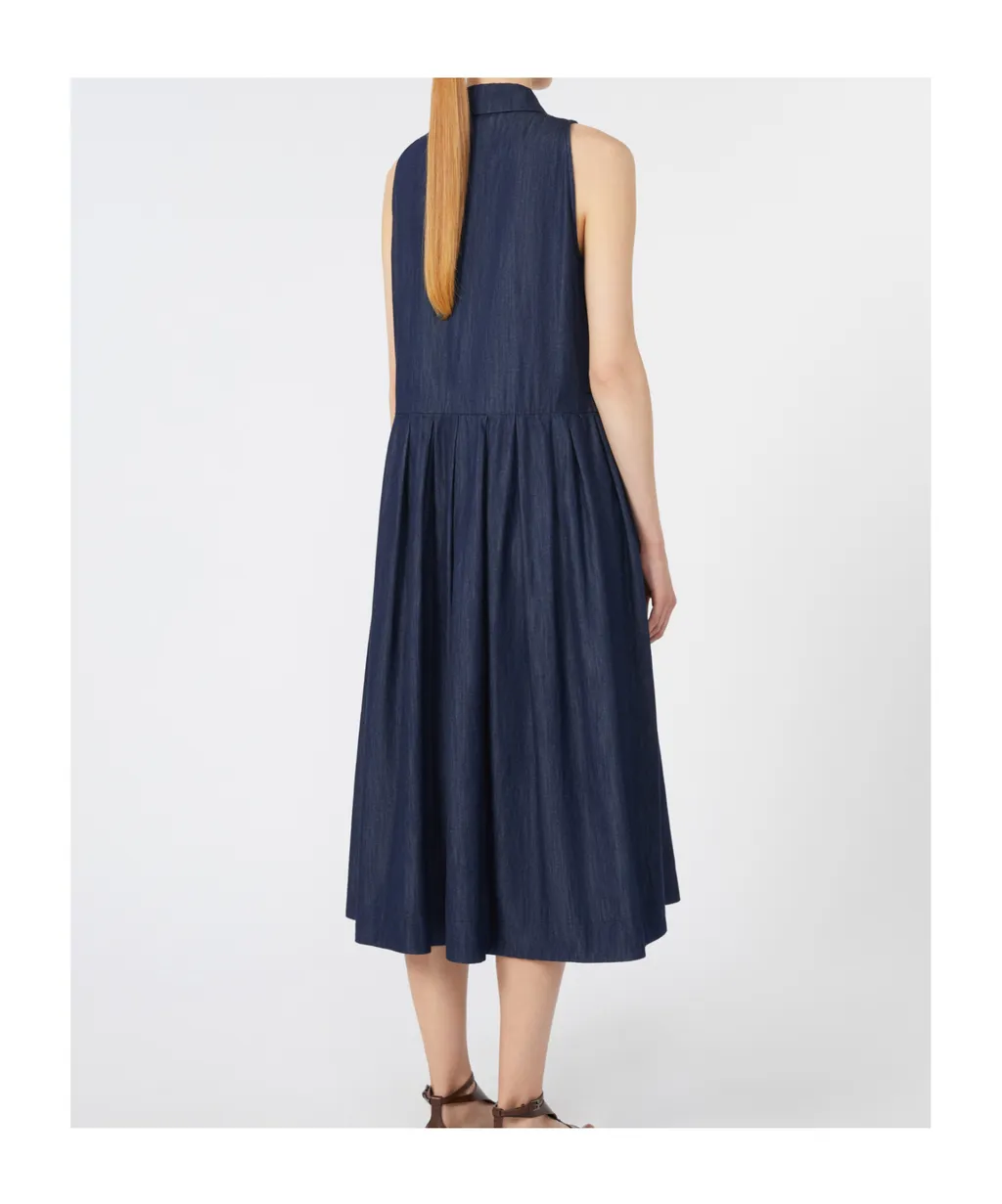 Sleeveless Denim Dress
