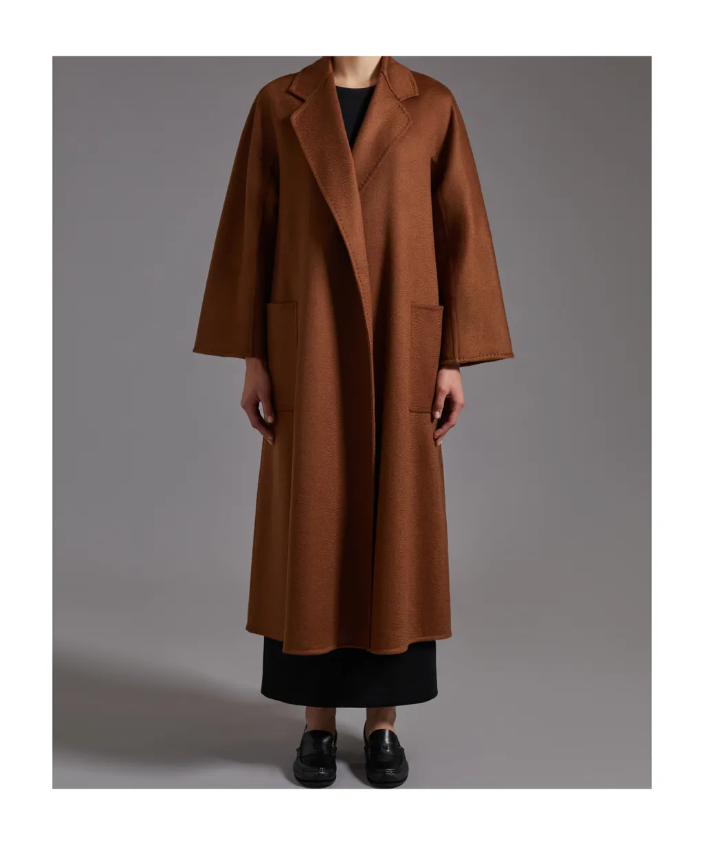 Ludmilla Belted Long-Sleeved Coat