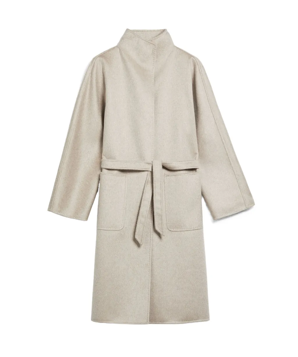 Lilia Belted Long-Sleeved Coat