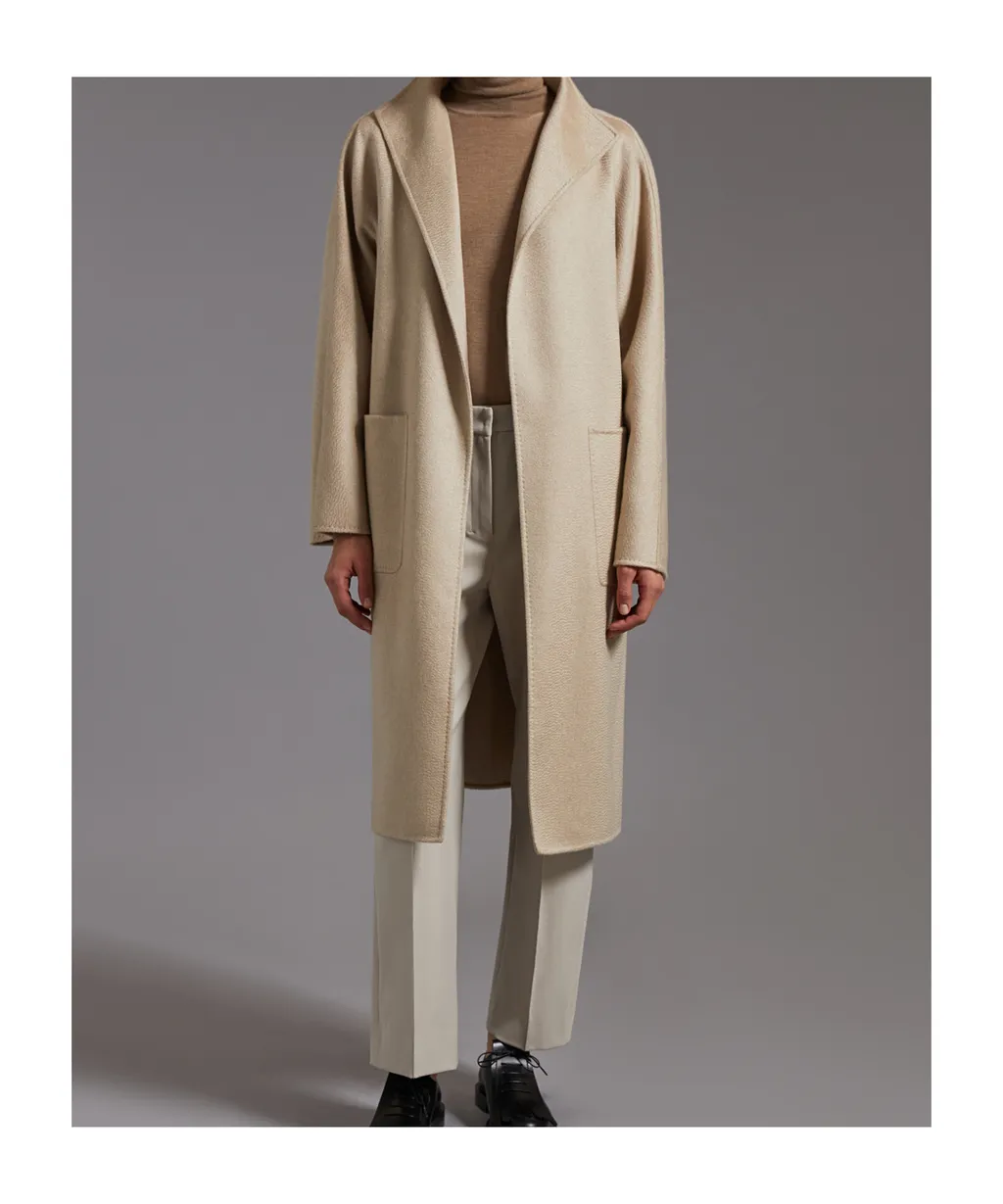 Lilia Belted Long-Sleeved Coat