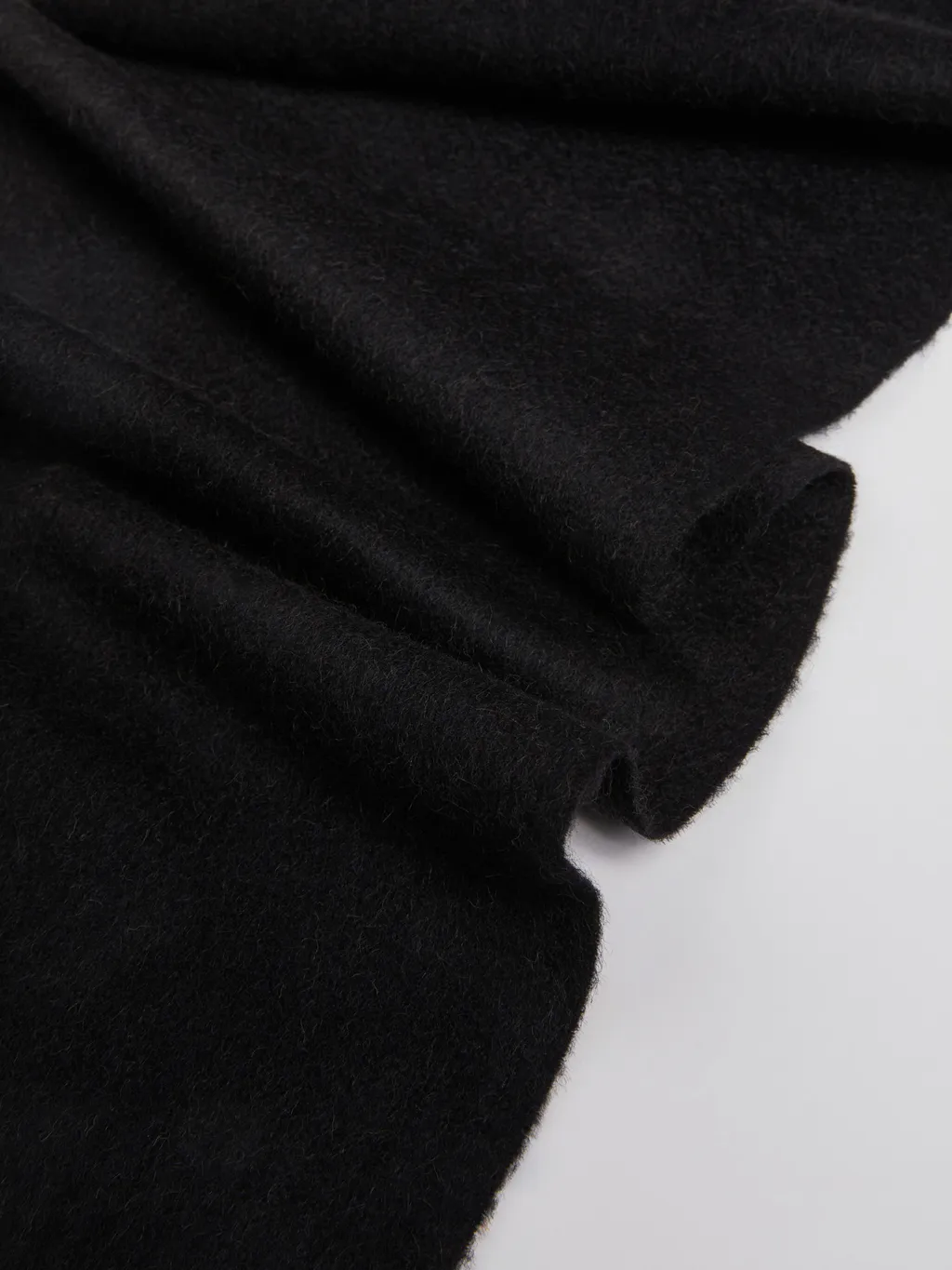 Camel Stole With Monogram Embroidery