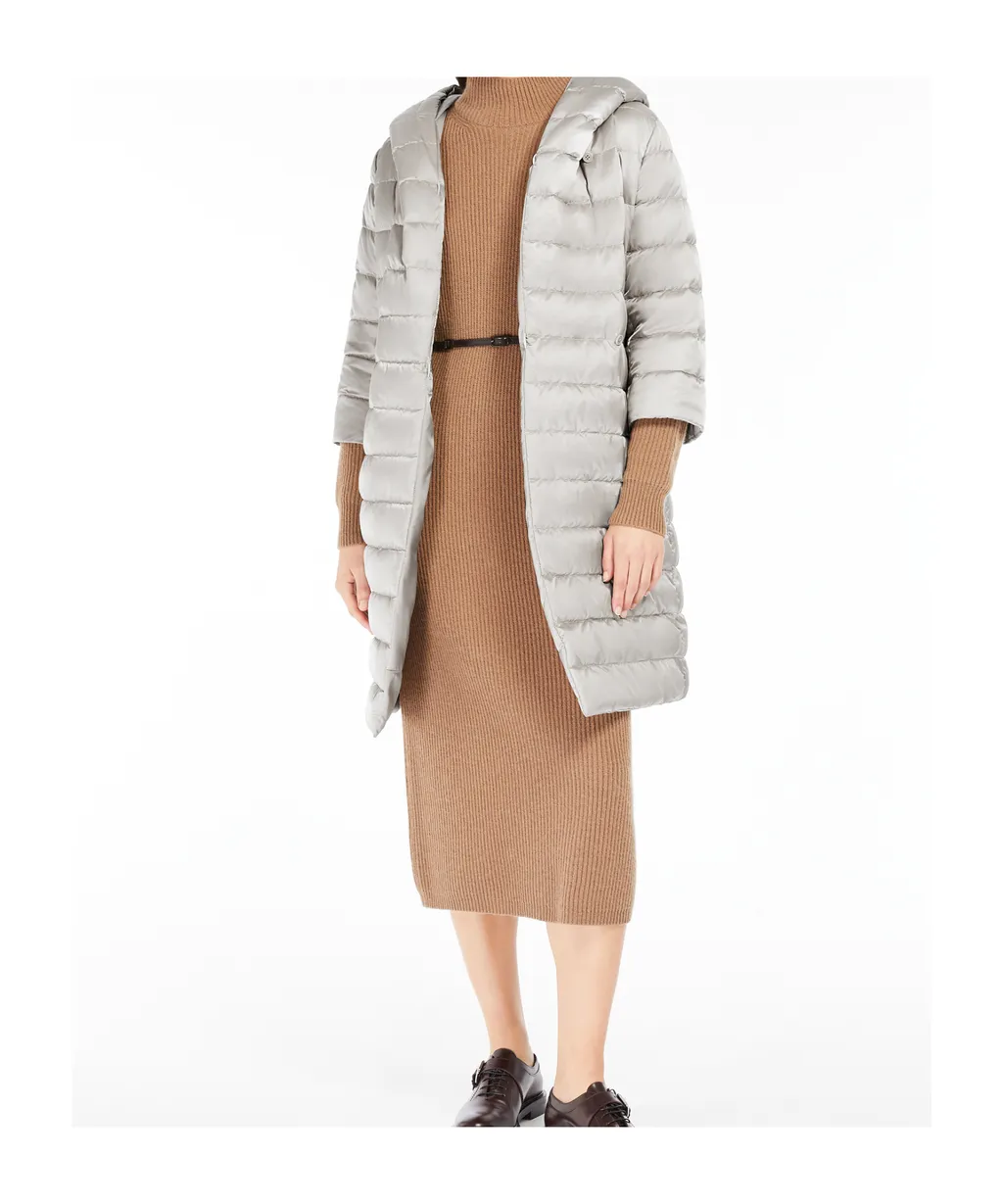Reversible Down Jacket In Water-Repellent Satin