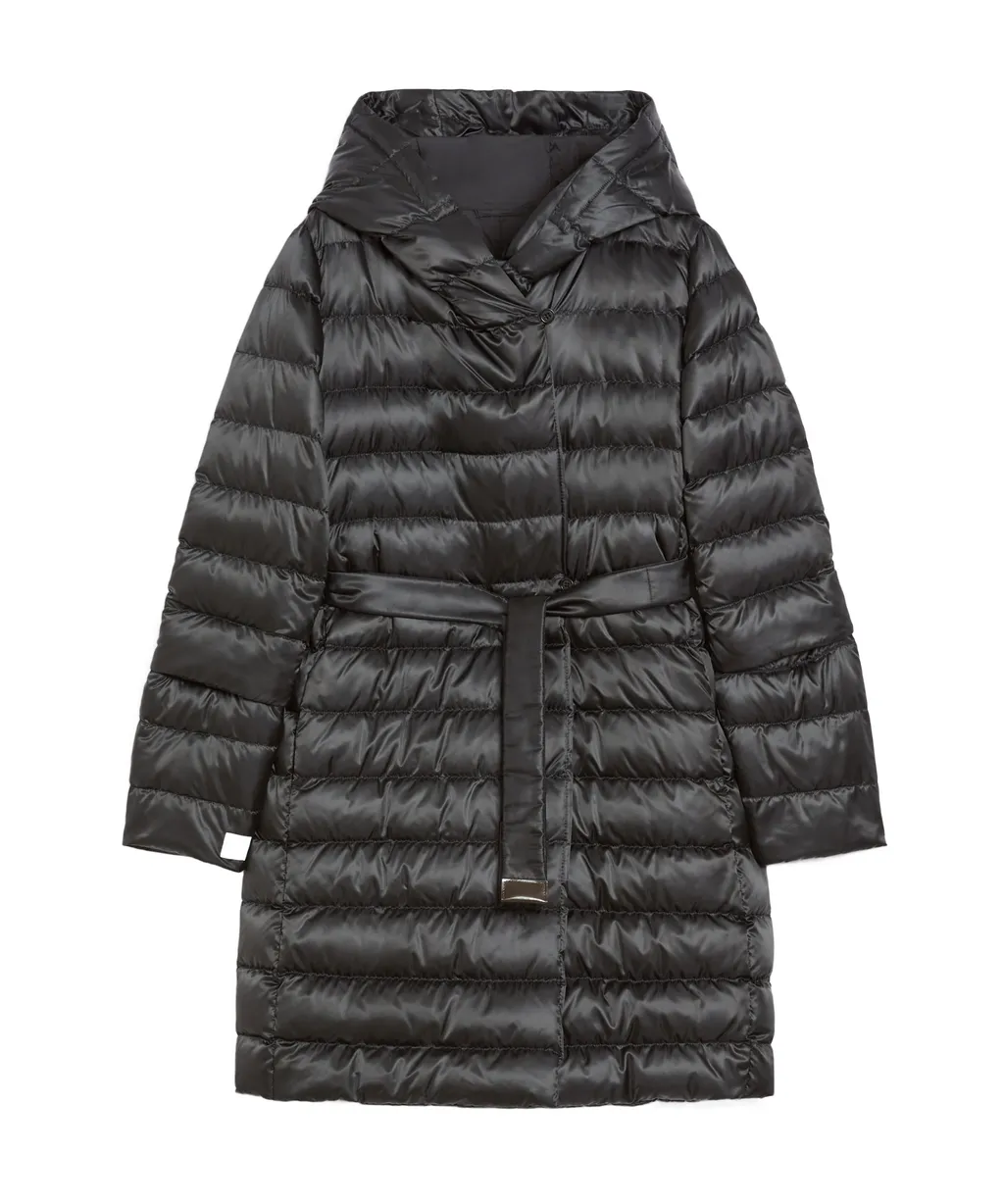 Reversible Down Jacket In Water-Repellent Satin
