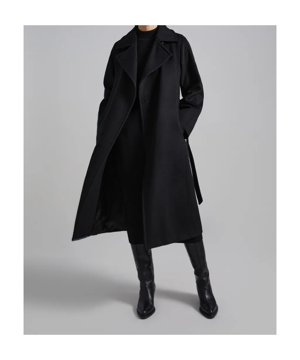 Manuela Tied-Waist Coat