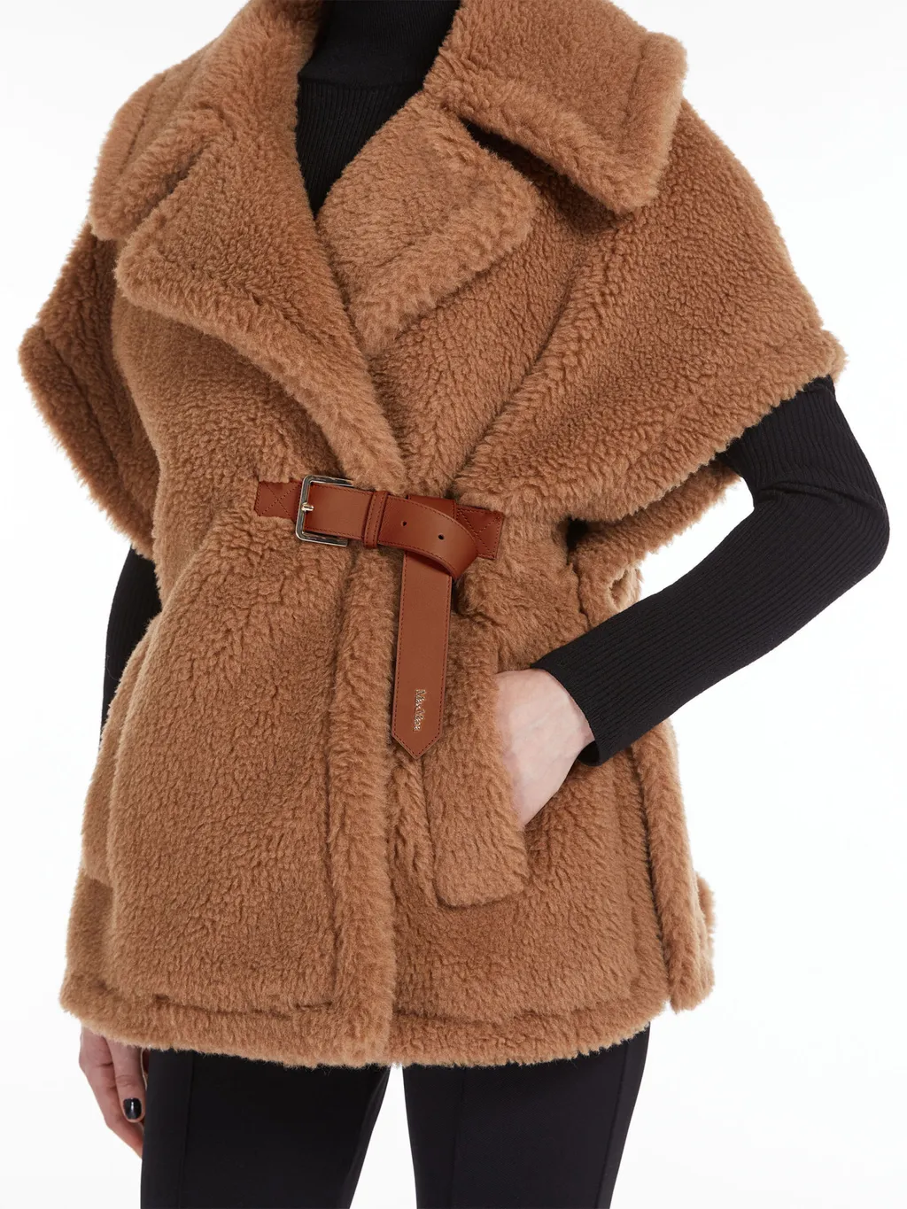 Newabav Faux Fur Gilet