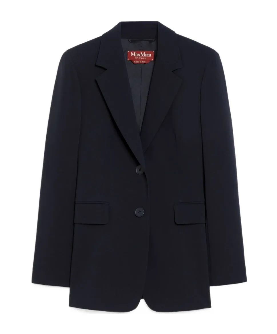 Studio Linz Single-Breasted Tailored Blazer