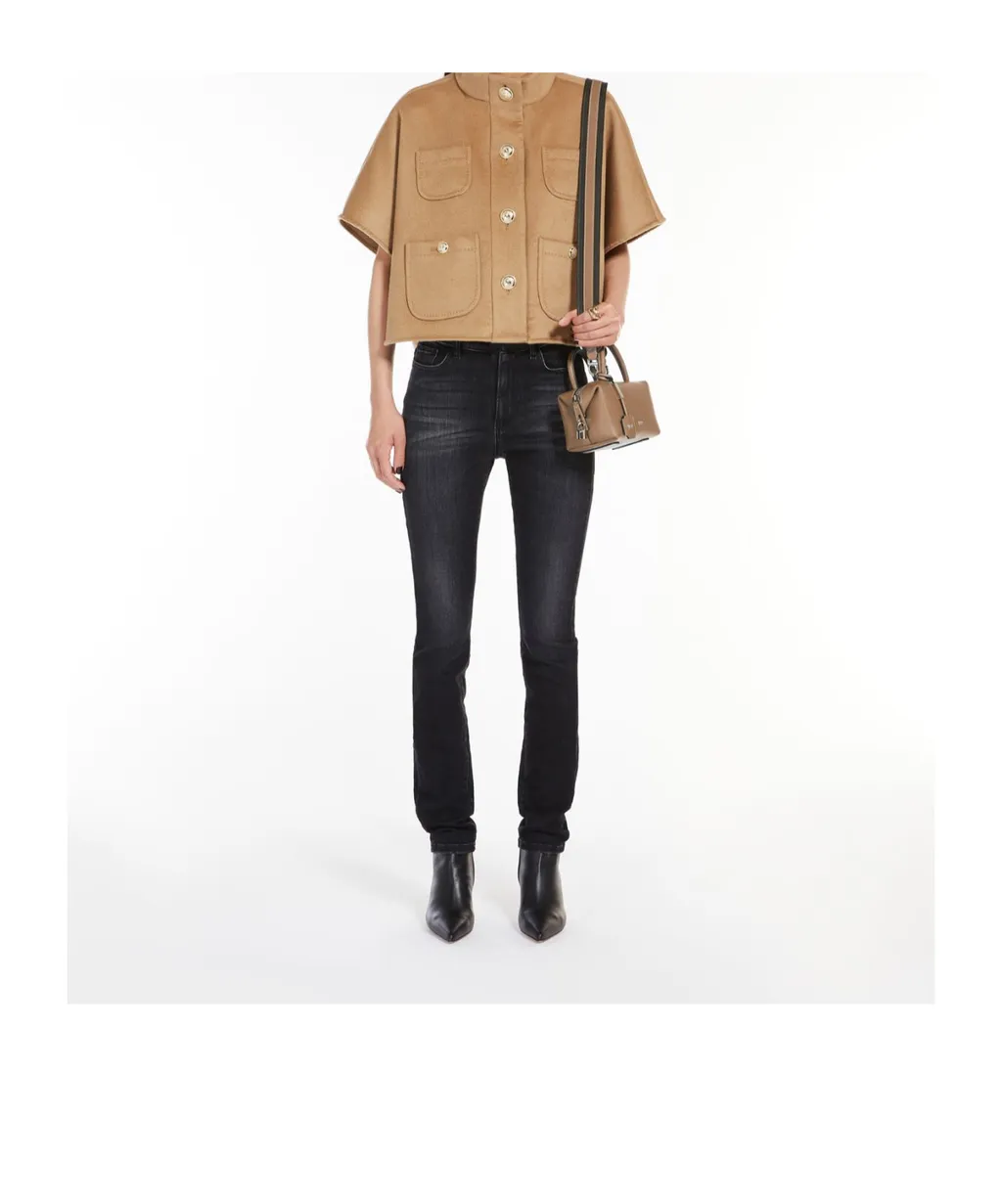 Small Natural Leather Bowler Bag