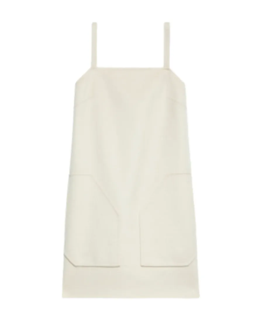 Square Neck Sleeveless Mini Dress