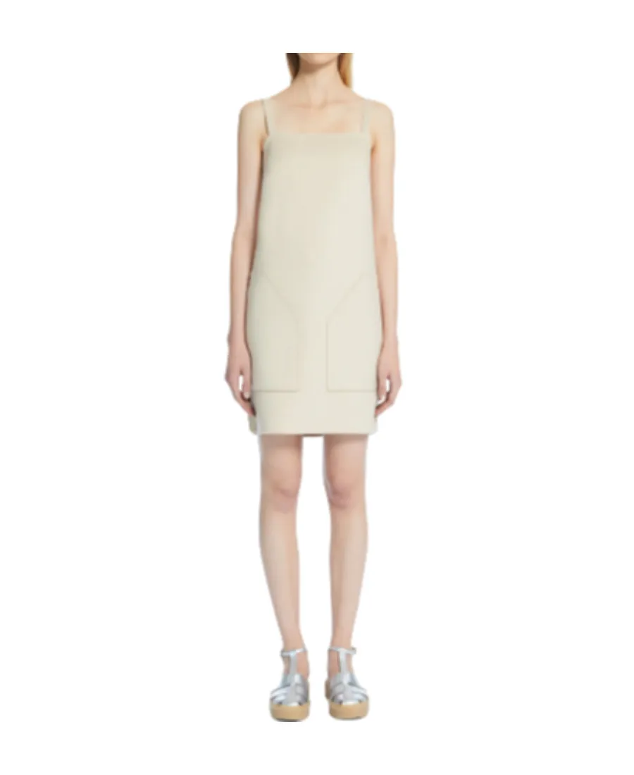 Square Neck Sleeveless Mini Dress