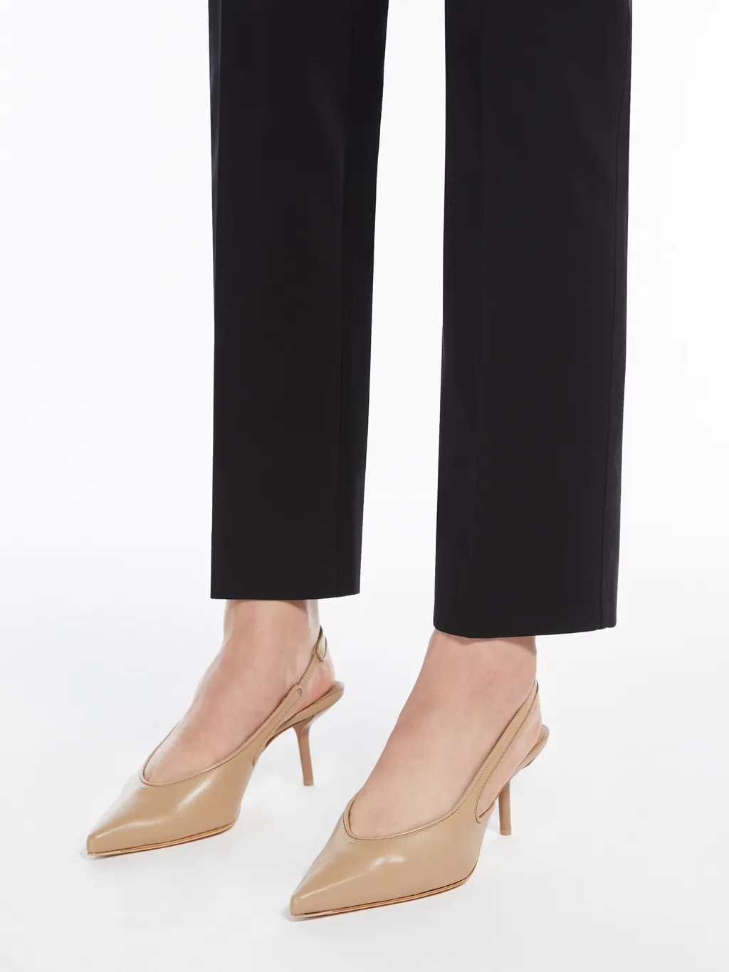 Nappa Leather Slingbacks