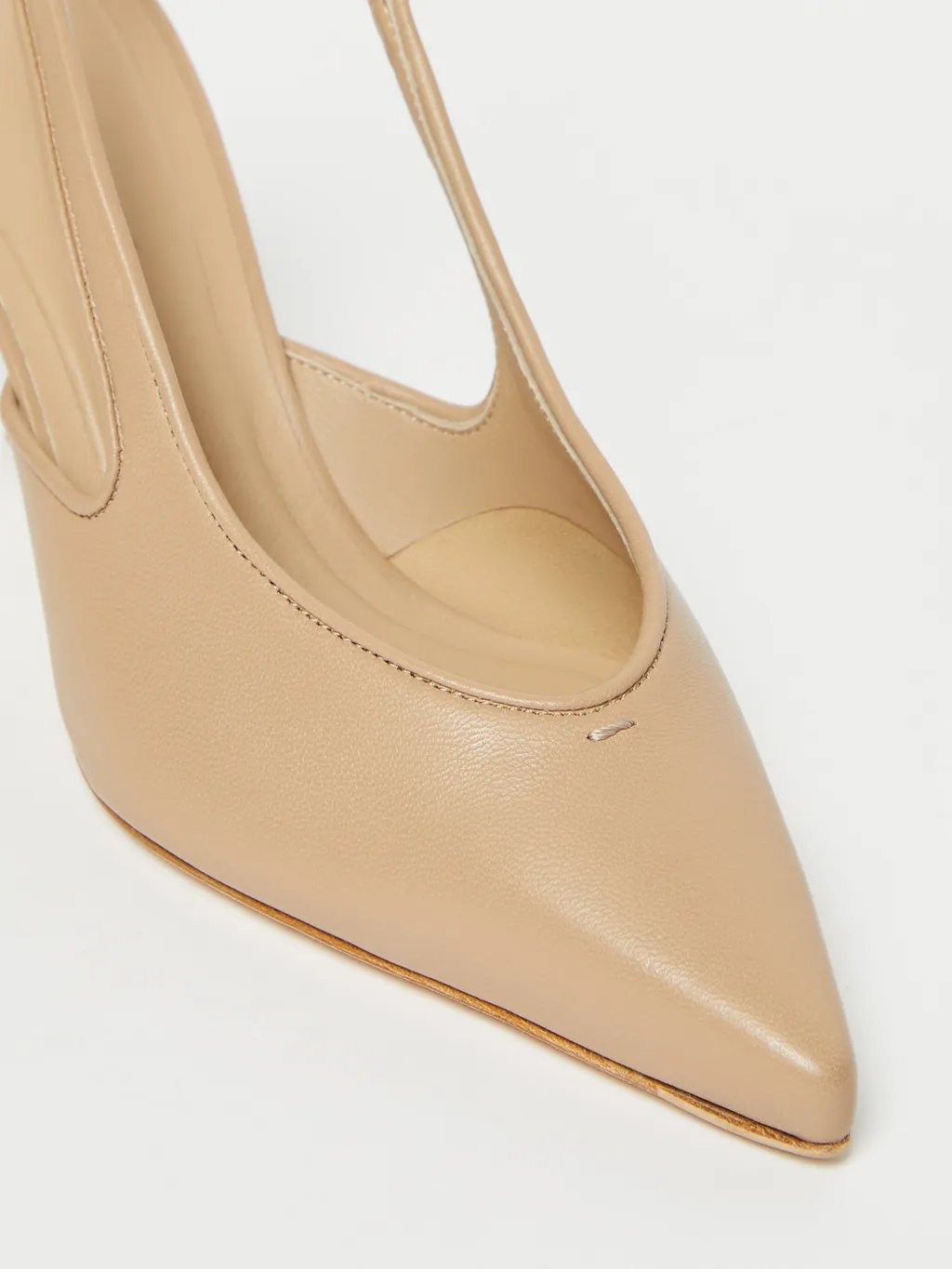 Nappa Leather Slingbacks